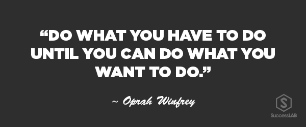 Quote of the Week: Oprah Winfrey On Working Hard