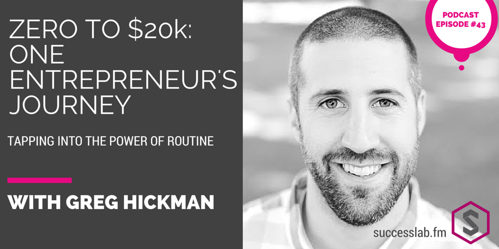 How One Entrepreneur Is Going Zero To $20k