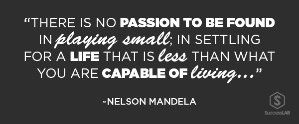 motivational quote by Nelson Mandela